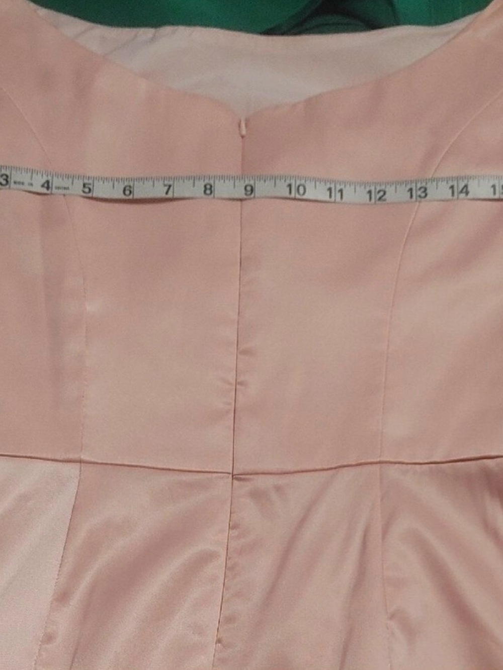 Pink Asymmetrical Ruched Sheath Dress - Picture 5 of 8